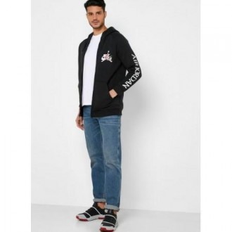 Мужская Толстовка Jordan Jumpman Zip Черный M (7dDH9506-010 M). Шостка. фото 1 Мужская Толстовка Jordan Jumpman Zip Черный M (7dDH9506-010 M). Шостка. фото 1