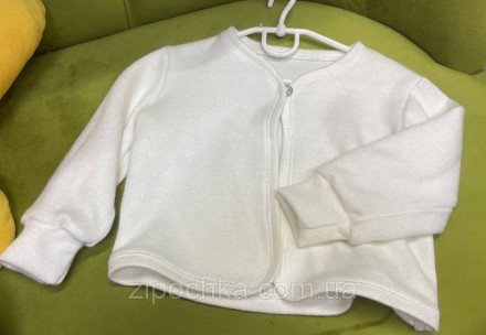Кофта трикотажна болеро для дівчинки 104-116 см біла молочна. . фото 3 Кофта болеро для дівчинки на зріст 110 см
Країна: Україна.
Відмінний варіант як . . фото 3