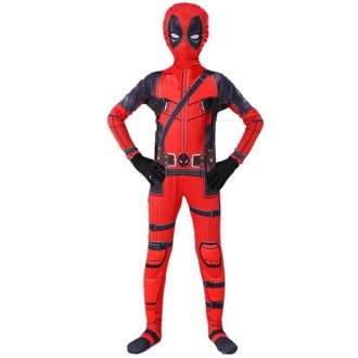 Костюм/ Комбінезон + Балаклава + рукавички Дідпул Deadpool дитячий M. Киев. фото 1 Костюм/ Комбінезон + Балаклава + рукавички Дідпул Deadpool дитячий M. Киев. фото 1