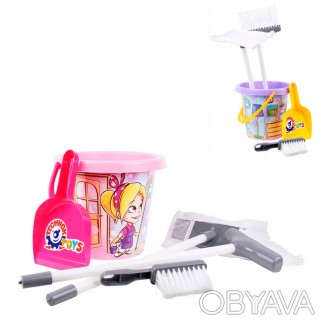 Игрушка "Набор для уборки ТехноК", арт.5835. . фото 1 Игрушка "Набор для уборки ТехноК", арт.5835. . фото 1