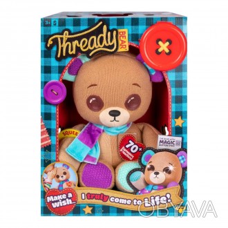 Ведмедик Треді. Ігровий набір ТМ "Thready Bear". . фото 1 Ведмедик Треді. Ігровий набір ТМ "Thready Bear". . фото 1