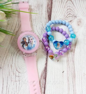Детские наручные часы и браслеты "Холодное сердце (Frozen)". Чернигов. фото 1 Детские наручные часы и браслеты "Холодное сердце (Frozen)". Чернигов. фото 1