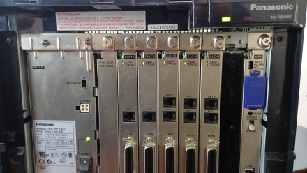 Panasonic KX-TDA100UA, цифрова атс, 56 внутрішніх аналогових ліній. Київ. фото 1 Panasonic KX-TDA100UA, цифрова атс, 56 внутрішніх аналогових ліній. Київ. фото 1