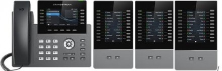 Grandstream GRP2615, ip телефон та два модуля розширення GBX20, Wi-Fi, Bluetooth. . фото 7 Готове рішення для керівників, ресепшенів, диспетчерських і адміністраторів: ip-. . фото 7