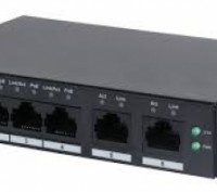Комутатор 4 канали PoE Dahua DH-CS4006-4ET-60. Ужгород. фото 1 Комутатор 4 канали PoE Dahua DH-CS4006-4ET-60. Ужгород. фото 1