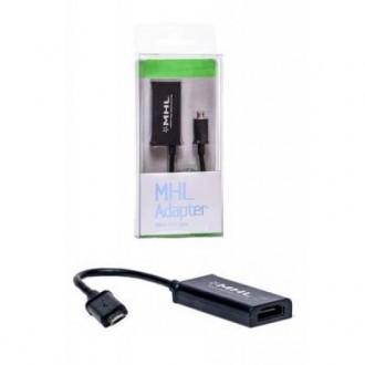 Переходник micro USB to HDMI PowerPlant (KD00AS1240). Бровари. фото 1 Переходник micro USB to HDMI PowerPlant (KD00AS1240). Бровари. фото 1