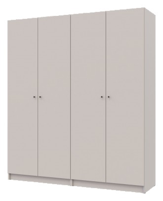 Комплект шкафов для одежды с полками Doros Промо (2 шт.) 180х48х204 см Кашемир (. Днепр. фото 1 Комплект шкафов для одежды с полками Doros Промо (2 шт.) 180х48х204 см Кашемир (. Днепр. фото 1