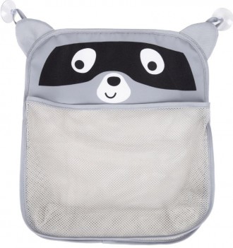 Детская сумка-органайзер в ванную на присоску FreeON Racoon. Дніпро. фото 1 Детская сумка-органайзер в ванную на присоску FreeON Racoon. Дніпро. фото 1