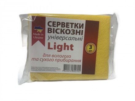Салфетка Light вискозная 3шт.в упаковке**. Днепр. фото 1 Салфетка Light вискозная 3шт.в упаковке**. Днепр. фото 1