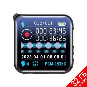 Мини диктофон с большим экраном, радио и MP3 плеером Nectronix M30, 32 Гб памяти. Дніпро. фото 1 Мини диктофон с большим экраном, радио и MP3 плеером Nectronix M30, 32 Гб памяти. Дніпро. фото 1