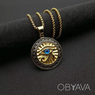 Кулон з ланцюжком Око Гора