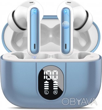 Наушники беспроводные Csasan, Bluetooth 5.3 HiFi Stereo, 40H с микрофоном, с шум