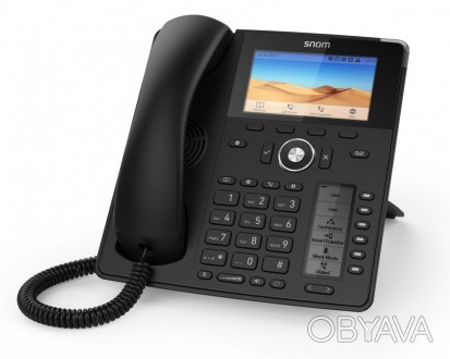 Snom D785, sip телефон з модулем розширення D7C, 12 sip лін, Ethernet-порт, Poe, фото 2