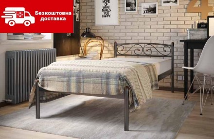 Кровать Верона-1 (Verona-1) 80*190см металическая. Киев. фото 1 Кровать Верона-1 (Verona-1) 80*190см металическая. Киев. фото 1