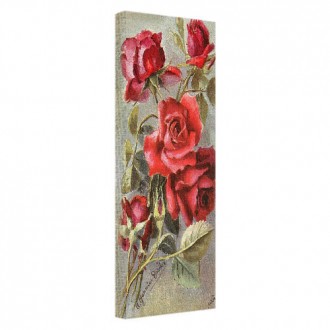Картина на ткани, 30х65 см Roses (H3065_TSV002) TM Presentville. Харьков. фото 1 Картина на ткани, 30х65 см Roses (H3065_TSV002) TM Presentville. Харьков. фото 1