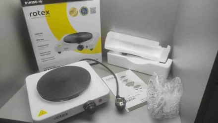 Кухонна плита Б/У ROTEX RIN150-W. Київ. фото 1 Кухонна плита Б/У ROTEX RIN150-W. Київ. фото 1