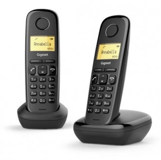Радiотелефон DECT Gigaset A170 DUO Black (L36852H2802S301). Київ. фото 1 Радiотелефон DECT Gigaset A170 DUO Black (L36852H2802S301). Київ. фото 1