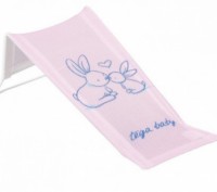 Гірка для ванни дитяча Bunny powder pink. Дніпро. фото 1 Гірка для ванни дитяча Bunny powder pink. Дніпро. фото 1