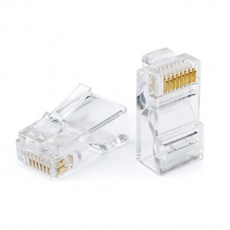 Конектор Atcom (3796) RJ45 (100 шт/уп). Киев. фото 1 Конектор Atcom (3796) RJ45 (100 шт/уп). Киев. фото 1