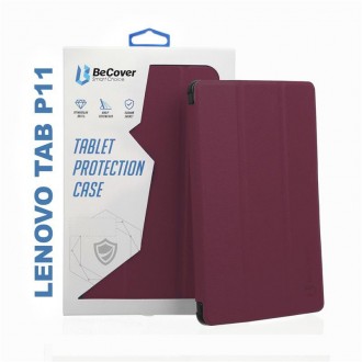 Чохол-книжка BeCover Smart Case для Lenovo Tab P11/Tab P11 Plus Red Wine (706095). Київ. фото 1 Чохол-книжка BeCover Smart Case для Lenovo Tab P11/Tab P11 Plus Red Wine (706095). Київ. фото 1
