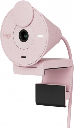 Веб-камера Logitech Brio 300 Rose (960-001448). Киев. фото 1 Веб-камера Logitech Brio 300 Rose (960-001448). Киев. фото 1