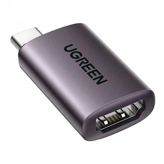 Адаптер Ugreen US320 HDMI - USB Type-C (F/M), Space Gray (70450). Киев. фото 1 Адаптер Ugreen US320 HDMI - USB Type-C (F/M), Space Gray (70450). Киев. фото 1
