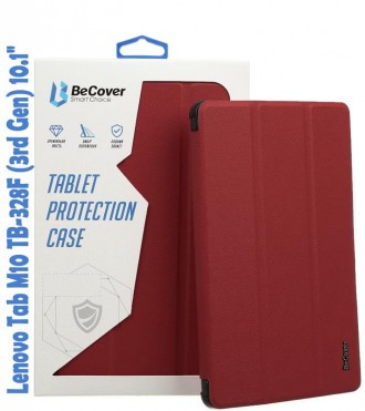Чохол-книжка BeCover Smart для Lenovo Tab M10 TB-328F (3rd Gen) 10.1" Red Wine (708287). Київ. фото 1 Чохол-книжка BeCover Smart для Lenovo Tab M10 TB-328F (3rd Gen) 10.1" Red Wine (708287). Київ. фото 1