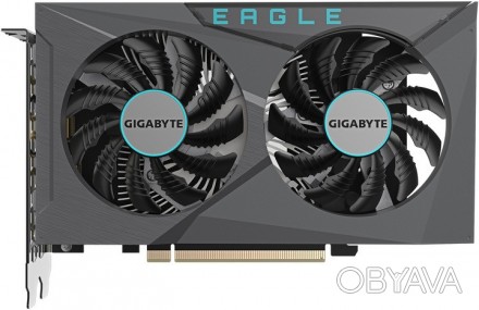 Відеокарта GF RTX 3050 6GB GDDR6 WindForce OC Gigabyte (GV-N3050WF2OC-6GD), фото 2