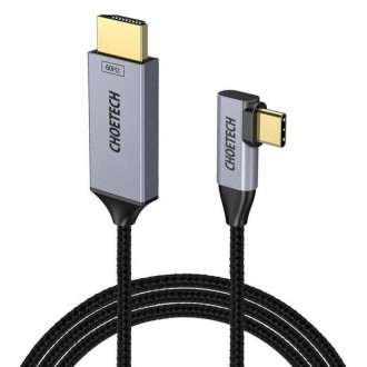 Кабель Choetech HDMI - USB Type-C (M/M), 1.8 м, Black (XCH-1803). Киев. фото 1 Кабель Choetech HDMI - USB Type-C (M/M), 1.8 м, Black (XCH-1803). Киев. фото 1