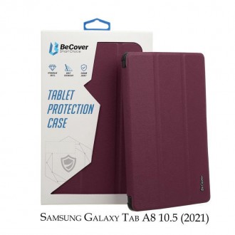 Чохол-книжка BeCover Smart для Samsung Galaxy Tab A8 SM-X200/SM-X205 Red Wine (707268). Київ. фото 1 Чохол-книжка BeCover Smart для Samsung Galaxy Tab A8 SM-X200/SM-X205 Red Wine (707268). Київ. фото 1