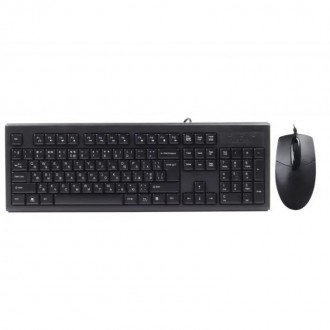 Комплект (клавіатура, мишка) A4Tech KR-8372S Black. Киев. фото 1 Комплект (клавіатура, мишка) A4Tech KR-8372S Black. Киев. фото 1