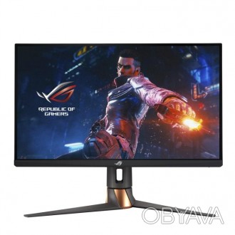 Монітор Asus 27" ROG Swift PG27UQR 2xHDMI, 2xDP, 2xUSB, IPS, 3840x2160, 160Hz, 1
