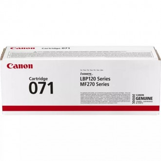 Картридж Canon 071 MF272/MF275/LBP122 Black (5645C002). Київ. фото 1 Картридж Canon 071 MF272/MF275/LBP122 Black (5645C002). Київ. фото 1