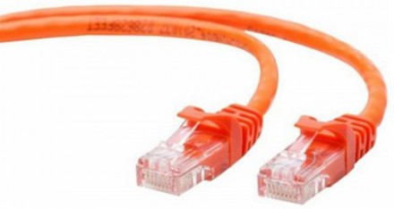 Патч-корд UTP Cablexpert (PP12-2M/O) літий, 50u "штекер із засувкою, 2 м, помаранчевий. Київ. фото 1 Патч-корд UTP Cablexpert (PP12-2M/O) літий, 50u "штекер із засувкою, 2 м, помаранчевий. Київ. фото 1
