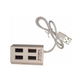 Концентратор USB 2.0 Atcom TD4004 4хUSB2.0 White (AT10724). Киев. фото 1 Концентратор USB 2.0 Atcom TD4004 4хUSB2.0 White (AT10724). Киев. фото 1