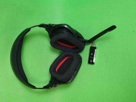 Компьютерная гарнитура наушники Б/У Logitech Wireless Gaming Headset G930. Киев. фото 1 Компьютерная гарнитура наушники Б/У Logitech Wireless Gaming Headset G930. Киев. фото 1