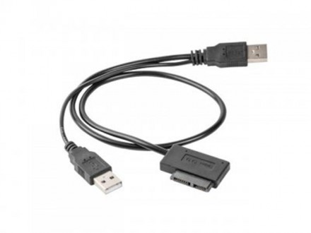 Адаптер Cablexpert USB - Slim SATA II (M/M), 0.5 м, чорний (A-USATA-01). Киев. фото 1 Адаптер Cablexpert USB - Slim SATA II (M/M), 0.5 м, чорний (A-USATA-01). Киев. фото 1