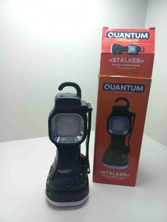 Фонарь фонарик Б/У Quantum Stalker QM-FL3020 3W LED+COB solar з USB. Київ. фото 1 Фонарь фонарик Б/У Quantum Stalker QM-FL3020 3W LED+COB solar з USB. Київ. фото 1