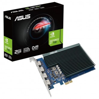 Відеокарта GF GT 730 2GB GDDR5 Asus (GT730-4H-SL-2GD5). Киев. фото 1 Відеокарта GF GT 730 2GB GDDR5 Asus (GT730-4H-SL-2GD5). Киев. фото 1