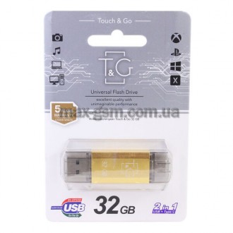 USB 32Gb T&G 009 Type-C Star series gold. Запорожье. фото 1 USB 32Gb T&G 009 Type-C Star series gold. Запорожье. фото 1
