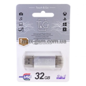 USB 32Gb T&G 009 Type-C Star series silver. Запорожье. фото 1 USB 32Gb T&G 009 Type-C Star series silver. Запорожье. фото 1