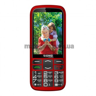 Телефон Sigma mobile Comfort 50 Optima Type-C red. Запоріжжя. фото 1 Телефон Sigma mobile Comfort 50 Optima Type-C red. Запоріжжя. фото 1