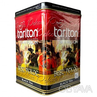 Черный цейлонский чай Tarlton Pekoe 250 грамм в жестяной банке