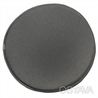 Подушка на стул круглая на завязках 40x40 см