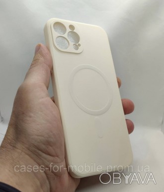 Silicone Case Full Cover силиконовый чехол, бампер для IPHONE 12 PRO MAX MAGSAFE