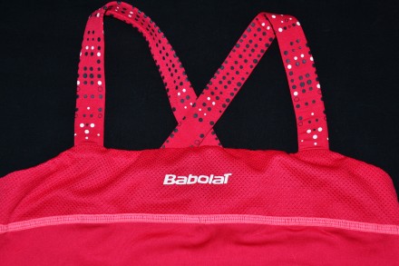 Теннисная майка babolat match performance, вишнево-красная.. . фото 5 Теннисная майка babolat match performance, вишнево-красная.. . фото 5