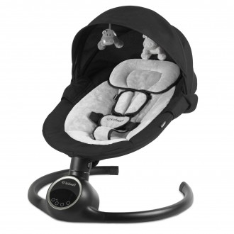 Заколисуючий центр 2в1 Kidwell Reve black/silver. Київ. фото 1 Заколисуючий центр 2в1 Kidwell Reve black/silver. Київ. фото 1