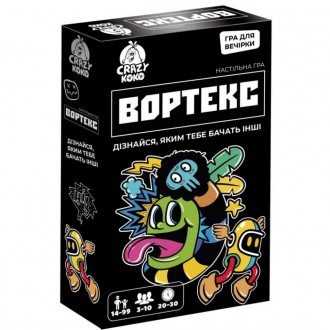 Детская настольная игра «Вортекс» Vladi Toys VT5903-01 для компании с 50 карточк. Киев. фото 1 Детская настольная игра «Вортекс» Vladi Toys VT5903-01 для компании с 50 карточк. Киев. фото 1