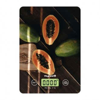 Ваги кухонні Vilgrand Papaya VKS-527-Papaya 5 кг. Київ. фото 1 Ваги кухонні Vilgrand Papaya VKS-527-Papaya 5 кг. Київ. фото 1
