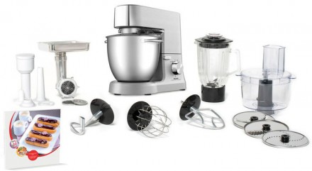 Кухонний комбайн Tefal QB813D38 1500 Вт сiрий. Київ. фото 1 Кухонний комбайн Tefal QB813D38 1500 Вт сiрий. Київ. фото 1